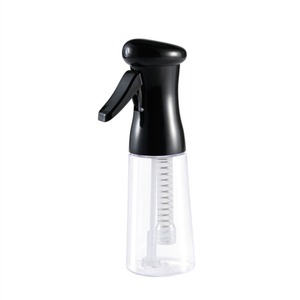 <b>200ml</b> PET Olive Oil Sprayer Cooking Canola Oil Mister Spray <b>Bottle</b> Screw Cap OEM Brand PZ0025 Model Streamlined Shape Label - Product Image 1