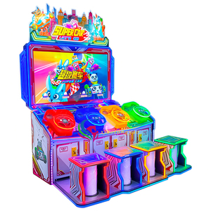 เครื่องเล่นเกมอาร์เคดจำลองการขับรถสำหรับเด็ก  หน้าจอวิดีโอเกมแข่งรถสำหรับเด็ก - Product Image 5