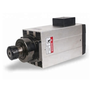 אוויר מקורר <span class=keywords><strong>4.5kw</strong></span> מנוע ציר חשמלי עבור חיתוך מתכת 18000 סל "ד - Product Image 6