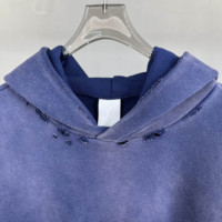 Sweat à capuche épais, bien conçu, uni, délavé à l'acide, de haute qualité, super doux, vintage, personnalisé, durable