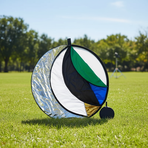 ReFutuna 43 ''110cm Tableau réflecteur de photographie portable 7 1 Kit de diffuseur de réflecteurs pliables Sac de transport pour utilisation en studio léger - Product Image 2