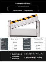 Barrera Contra Inundaciones, Proveedor Profesional de Barreras de Aluminio, Barrera Contra Inundaciones de Instalación Rápida para Protección del Hogar, Productos de Seguridad Acuática