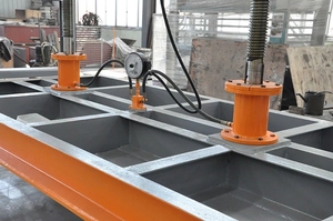 Cina HYSEN macchina per la lavorazione del legno vendita calda stampa a freddo della fabbrica vendita diretta 50 Ton idraulica pressa a freddo per porta - Product Image 6