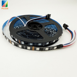 แถบไฟอัจฉริยะดิจิทัลแบบ RGB FW1934/TM1934 60LEDs/M สีดำ PCB USB ทองแดงตกแต่งแสงบาร์ยืดหยุ่น/สัมผัส WIFI - Product Image 4