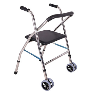 Dekangyuan <b>Walker</b> Rollator With Seat And Wheels For <b>Elderly</b> Mobility Assistance - Product Image 1