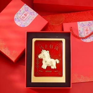 Statuetta del Dio della Ricchezza Cavallo Dorato, Regalo Creativo e Souvenir - Product Image 5