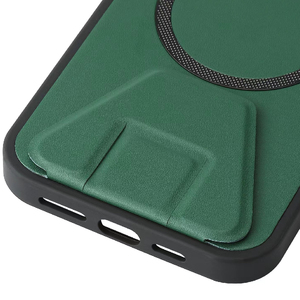 เคสโทรศัพท์หนัง PU แบบแม่เหล็กสำหรับ iPhone 15 14 13 <span class=keywords><strong>12</strong></span> 11 พร้อมขาตั้งพับได้และฝาปิดมือถือ - Product Image 5