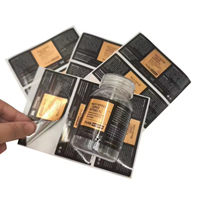 Étiquettes personnalisées en papier imperméable pour flacons compte-gouttes de 3 ml, 10 ml, 20 ml