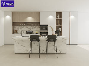 Nouveaux Designs personnalisés, armoires de <span class=keywords><strong>cuisine</strong></span> modernes ouvertes de qualité supérieure, <span class=keywords><strong>petit</strong></span> avec évier, armoire de <span class=keywords><strong>cuisine</strong></span> avec grand garde-manger - Product Image 5