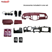 Kit de tableau de bord de haute qualité avec grilles d'aération, boîte à gants et porte-gobelet pour tableau de bord Hilux Vigo 2005-2014