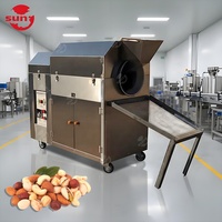 Multifunctionele elektrische gasautomatische snack-rooster voor cashewnoten, pinda's, maïs, tarwe en zonnebloempitten
