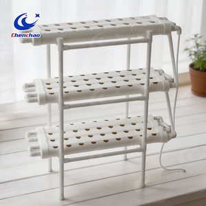 Sistema de Cultivo Hidropónico Comercial a Gran Escala de 3 Niveles, Tubería de PVC Multiusos para Producción de Forraje - Product Image 3