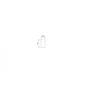 Ceadesign Spa02 <b>Wall</b>-<b>Mounted</b> Delrin <b>Toothbrush</b> <b>Holder</b> Toilet Brush <b>Holder</b> - Product Image 2