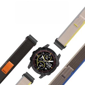 Correa de Repuesto Deportiva de Nailon de 22 mm y 26 mm para Reloj <span class=keywords><strong>Garmin</strong></span> <span class=keywords><strong>Fenix</strong></span> 8 7X <span class=keywords><strong>Pro</strong></span> <span class=keywords><strong>6X</strong></span> 5X 965 - Product Image 4
