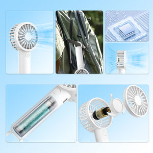 Ventilador USB Portátil Recargable y Elegante, Mini Ventilador de Mano con Batería Ajustable de Tres Velocidades y 1200 mAh para el Hogar, la Playa, Viajes y Actividades al Aire Libre - Product Image 4