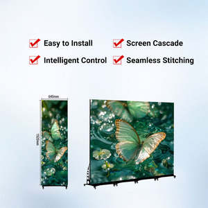 Pantalla LED Digital a Todo Color P1.86 para Interiores, Pantalla de Pared de Alto Brillo, Señalización Digital para Tiendas Minoristas - Product Image 5