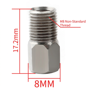 Parafuso de Compressão para Mangueira de Freio de Bicicleta em Aço Inoxidável CNC para <span class=keywords><strong>Shimano</strong></span> BH90 MTB - Product Image 4