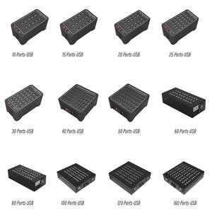 <span class=keywords><strong>Chargeur</strong></span> USB <span class=keywords><strong>multi</strong></span>-ports compatible avec la prise <span class=keywords><strong>multi</strong></span>-trous <span class=keywords><strong>Apple</strong></span> et Android pour 10 20 160 ports haute puissance pour les studios de téléphonie - Product Image 3