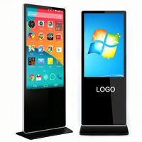 Pantalla LED Vertical Inteligente para Publicidad, Señalización Digital y Pantallas Tótem de Pie con Pantalla Táctil, Máquina de Publicidad Personalizada