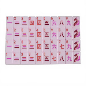 Juego de Mahjong Americano de Acrílico con Colores y Tamaños Personalizados, 160 Fichas, Impresión de Arte Completo en 4 Capas, Directo de Fábrica - Product Image 4