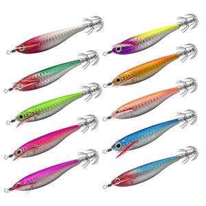 كرة الحبار الأفقية بالجملة خطافات مظلة مزدوجة في المياه المالحة مضيئة الصيد التجاري الحبار الرقصة - Product Image 1