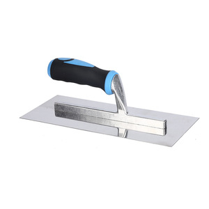 Truelle à béton multi-mains Outils de plâtrage en acier inoxydable pour la construction professionnelle Truelles à plâtre crantées Truelles à dents - Product Image 2