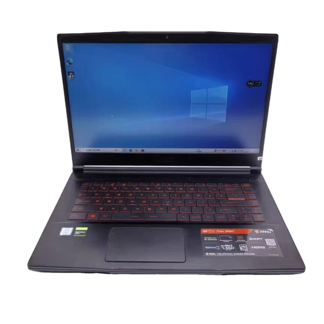 A grade For MSI GL63 i7 8gen GTX1060(6G) 8G 128G 500HDD  used gaming laptop student Netbook business computer
