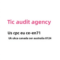 Vêtements et jouets pour enfants certifiés Amazon TIC, CPC, CE-EN71, SOR, UKCA, ASTM F963, CPSIA