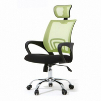 Échantillon gratuit Vente directe en usine Chaise de bureau ergonomique pivotante en maille de style simple pour le travail en réunion