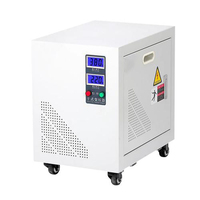 Transformateur de puissance sec 110V 220V vers 400V 480V 15KVA 30KVA à bobine en aluminium, convertisseur basse tension à fréquence variable