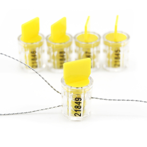 Twist nhựa mét con dấu dây dẫn con dấu điện an ninh nước làm xáo trộn khí mét khóa với dây thép không gỉ - Product Image 5