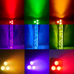 3x18W rgbwa + UV 6in1 từ xa Wifi App <span class=keywords><strong>Mini</strong></span> phẳng không dây DMX có thể sạc lại pin <span class=keywords><strong>Powered</strong></span> <span class=keywords><strong>Led</strong></span> Sân Khấu đám cưới mệnh lên ánh sáng - Product Image 5