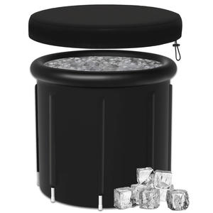 Vanace OEM ODM 75/99/105 Gal Athlète Récupération sportive Piscine Thérapie par l'eau 8 tiges Portable Gonflable PVC Plongée froide Baignoire glacée - Product Image 1