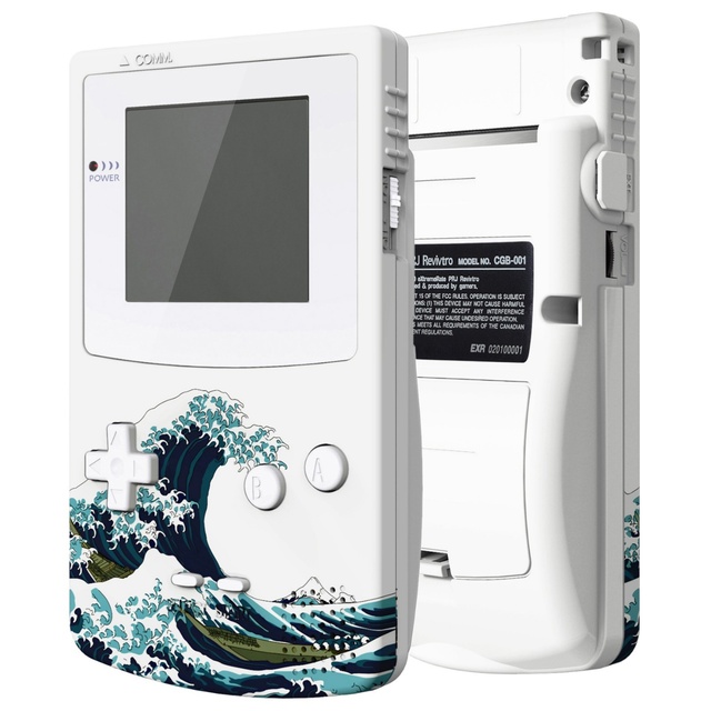 Popular IPS Ready Upgraded Full Set Shells with Buttons for Gameboy Color Replacement Housing Kit for GBC