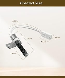 Piezas de Repuesto de Alta Calidad para <span class=keywords><strong>Secadora</strong></span> 5318EL3001, Encendedor Eléctrico para <span class=keywords><strong>Secadora</strong></span> <span class=keywords><strong>LG</strong></span>, Repuesto para Uso Doméstico y Hotelero - Product Image 2
