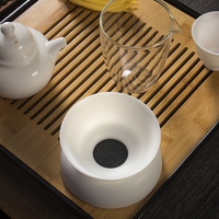 Infuseur à thé en céramique avec filtre sans trous, accessoire pour service à thé, passoire à thé en vrac, filtre à thé