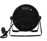 Projecteur LED plat silencieux et fin 54x3W RGBW, mélange de couleurs, éclairage de scène, éclairage DMX512 pour club, bar, discothèque, DJ