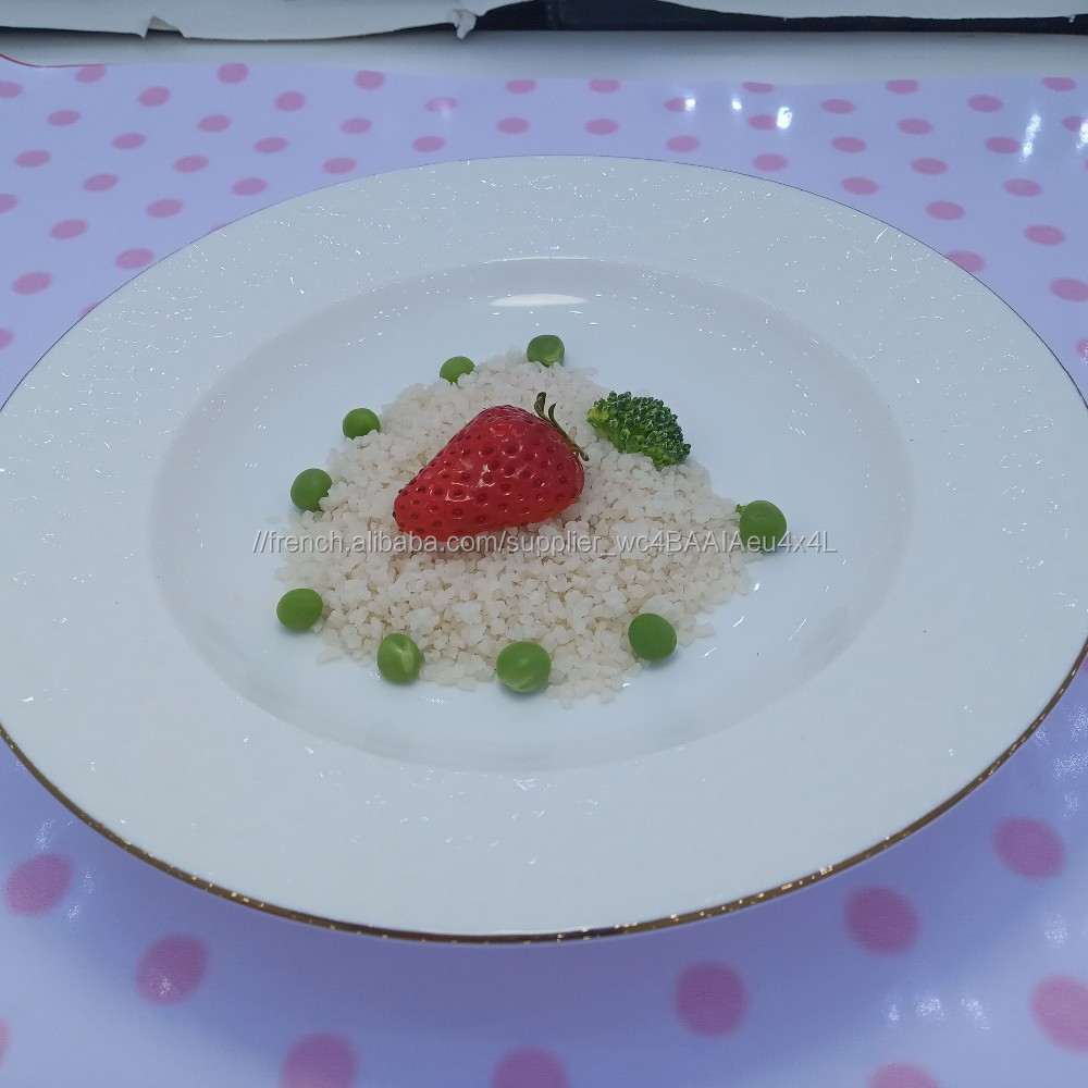 75g de riz konjac sec sans gras et faible en glucides avec de la farine de tapioca pour les aliments diététiques