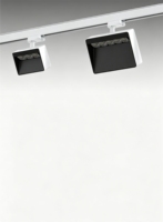 Éclairage LED sur rail moderne en aluminium SMART CE ROHS pour supermarchés et magasins, 15W 30W, haute luminosité