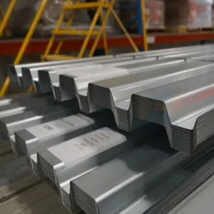 Building Materials Metal Decking Sheet Steel Roof Decking For Roof System