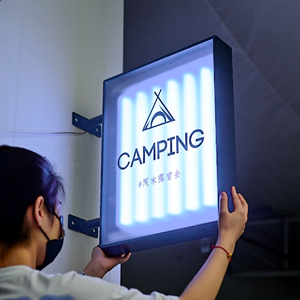 Caja de Luz Acrílica Esmerilada de Montaje Lateral con Tubo de Luz LED, Atrae <span class=keywords><strong>a</strong></span> los Peatones, Carteles Publicitarios, Caja de Luz Publicitaria Personalizada - Product Image 4