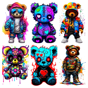 Popular Bears <b>Tshirts</b> Clothes Stickers Iron Screen Plastisol Heat <b>Transfer</b> Printing Paper Offset DTF Heat <b>Transfers</b> - Product Image 3