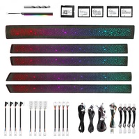 Kit d'éclairage d'ambiance intérieur LED 256 couleurs Symphony pour Lexus GX 2009-2023 J150 – Accessoires de décoration et d'ambiance