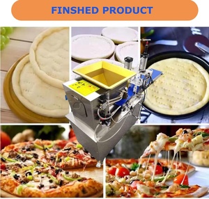 Mini thủy lực tự động Bánh Mì Bánh mì tròn Báo Chí bánh pizza bóng làm cắt sheeter máy và bột Divider - Product Image 5