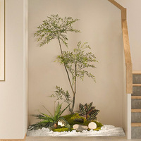 Maison en arbre en plastique vert naturel et artificiel Real Touch Plantes simulées en pot d'intérieur et d'extérieur pour la décoration de mariage