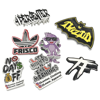 Pegatinas de Vinilo con Corte Personalizado - Etiquetas Adhesivas con Acabado Brillante Impermeable y Tamaño Personalizado para Diseño de Logotipo de Empresa