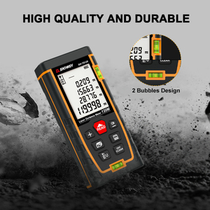 Sndway Promotion : Télémètre laser portable 4-en-1 avec niveau laser et portée de 50m pour la mesure d'ingénierie - Product Image 2