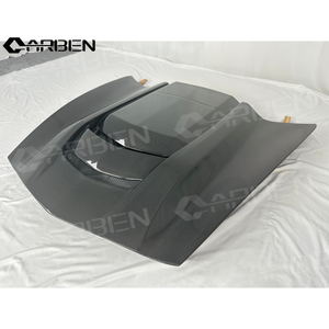 Kit di Aggiornamento Esterno in Fibra di Carbonio Ventilata per Chevrolet <span class=keywords><strong>Corvette</strong></span> C7, Cofano Premium in Fibra di Carbonio - Product Image 5