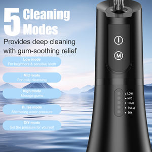 El más nuevo <span class=keywords><strong>irrigador</strong></span> <span class=keywords><strong>bucal</strong></span> <span class=keywords><strong>de</strong></span> mano con 5 modos <span class=keywords><strong>de</strong></span> limpieza Kit <span class=keywords><strong>de</strong></span> limpieza <span class=keywords><strong>de</strong></span> dientes portátil plegable eléctrico inalámbrico hilo dental <span class=keywords><strong>de</strong></span> agua - Product Image 4