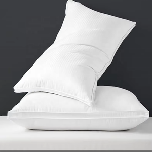 Chất lượng cao rắn nữ hoàng Kích thước Ergonomic hình chữ nhật giường gối polyester sợi điền cổ hỗ trợ 200tc khách sạn 5 sao bệnh viện - Product Image 2